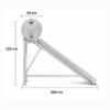 Chauffe-eau Solaire Supreme Solar 165L